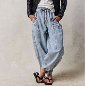 We The Free Bright Eyed Low-Slung Pull-On Jeans